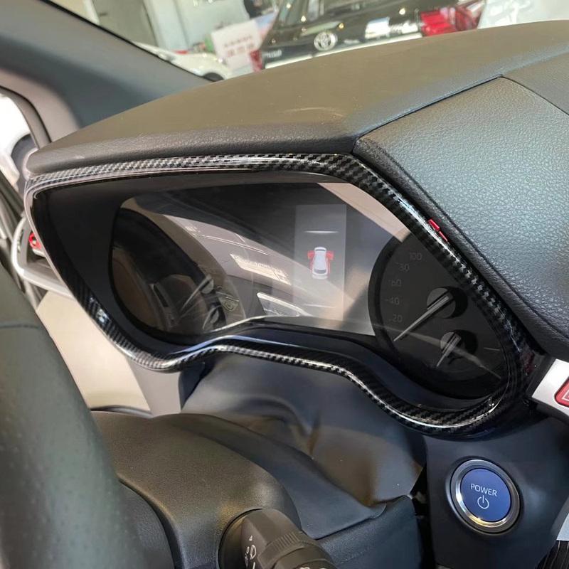 Dashboard Meter trument Frame Trim Covers Car Interior Accessories Decoration Stickers 1PCS For Toyota Sienna