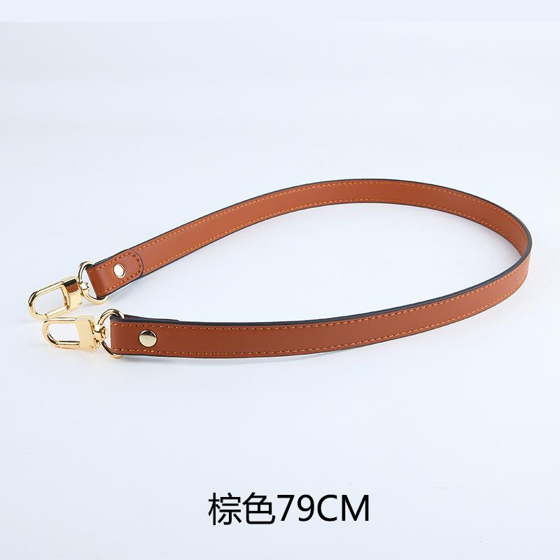 Shoulder Strap Women's Bag Accessories Single Armpit Hand-held Wrist Solid Color Short Multiple Sizes Diagonal Cross
