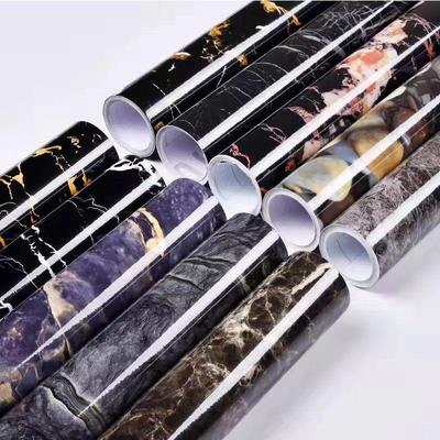 5 Meter 3D Marble Wallpaper and Wall Paper Wall Stickers PVC Vinyl Waterproof 3D Self-adhesive WallPaper for Wall Table Living Room Home Decor
