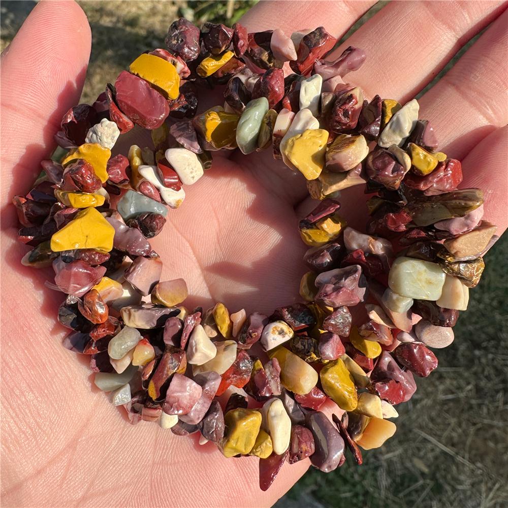 5-8MM Irregular Labradorite Chips Bead Amethysts Malachite Aquamarine Citrine Gravel Stone Beads For Jewelry Making Accessories