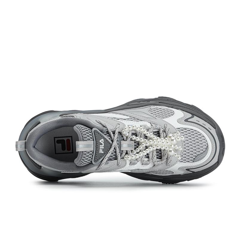 Fila SOFIA Fishbone Shoes Abrasion Resistant Breathable Lightweight Height Increasing Low Top Chunky Sneakers Women's F12W622186FVN