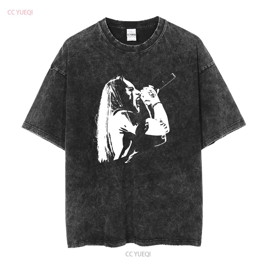 Tatiana Shmayluk Jinjer Band T shirt long or short sleeves vintage Washed Comfortable Breathable streetwear homme
