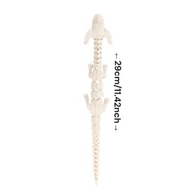 3D-gedruckter Hunde-Drache Drehbar Beweglicher Hunde-Drache Gelenkmobilitäts-Simulationsmodell Büro-Desktop-Ornament Heimdekor Geschenk