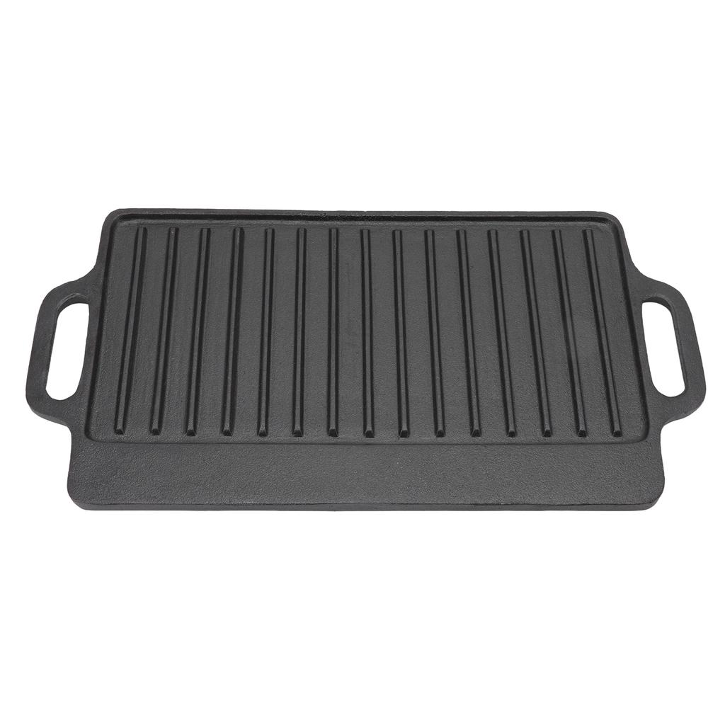 Grill Griddle Household Cast Iron Teppanyaki Plate Thickened Rectangular Double Sided Barbecue