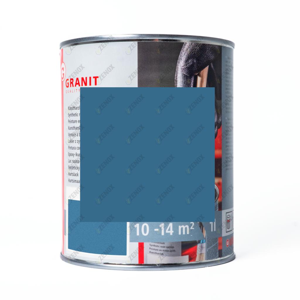 Paint Brilliant Blue Varnish RAL 5007 WILCKENS GRANIT 1 Can