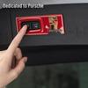 Porsche Elektrische Heckklappe Warnaufkleber
