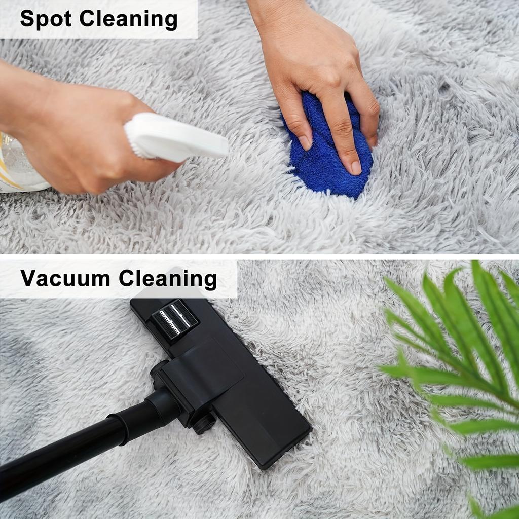 1pc Luxurious Rectangular Shaggy Plush Carpet Rug - Soft, Fluffy,Perfect for Living Room Sofa, bed Room, Home High-end Decorative, Easy to Clean