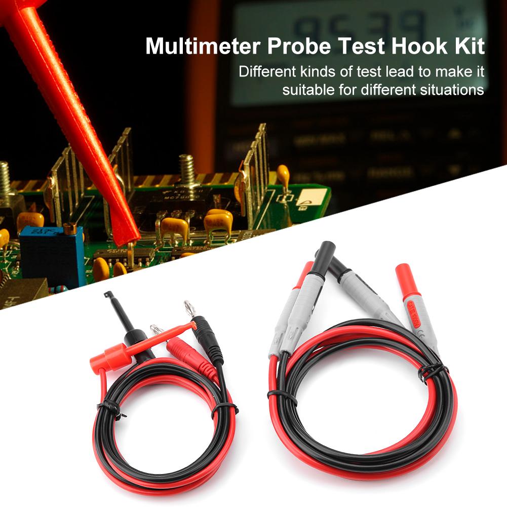 P1600E 15 in 1 Pluggable Replaceable Multimeter Probe Test   Kits BNC Test Cable