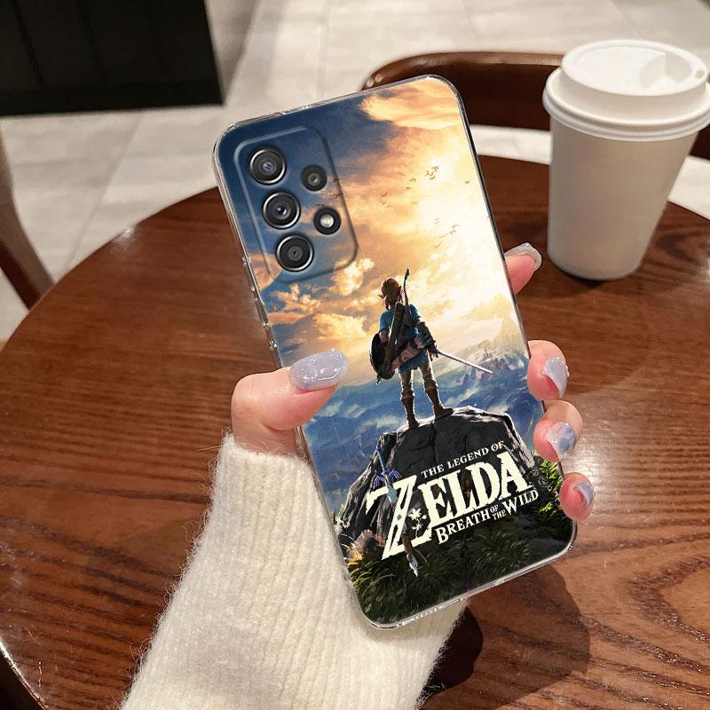 Legends-Z-Zeldas Game Clear Phone Case For Samsung Galaxy A56 A57 A37 A55 A54 A36 A35 A26 A25 A16 A17 A07 A52 A34 A73 A21s Cover