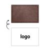 Personalized Custom Leather Label Leather Hat Patch With Adhesive Leather Patch Hat Custom Fabric Sewing 10pc