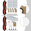 Replacement Kit For Cecotec FOR CONGA M20 Robotic Vacuum Cleaner: Main Brush, Side Brush, Filter, Dust Bag