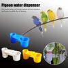 Large Capacity Pet Bird Waterer Bottle Interface Thickened Automatic Drinker Splashproof Plastic Parrot Cage Waterer