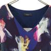 Paul Smith Short sleeve V neck one piece M Purple stretch Women Used