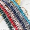 In Stock: Colorful Plaid Lace for Toys, Shoes, Hats, Home Textiles & Crafts, 2.5cm Thick