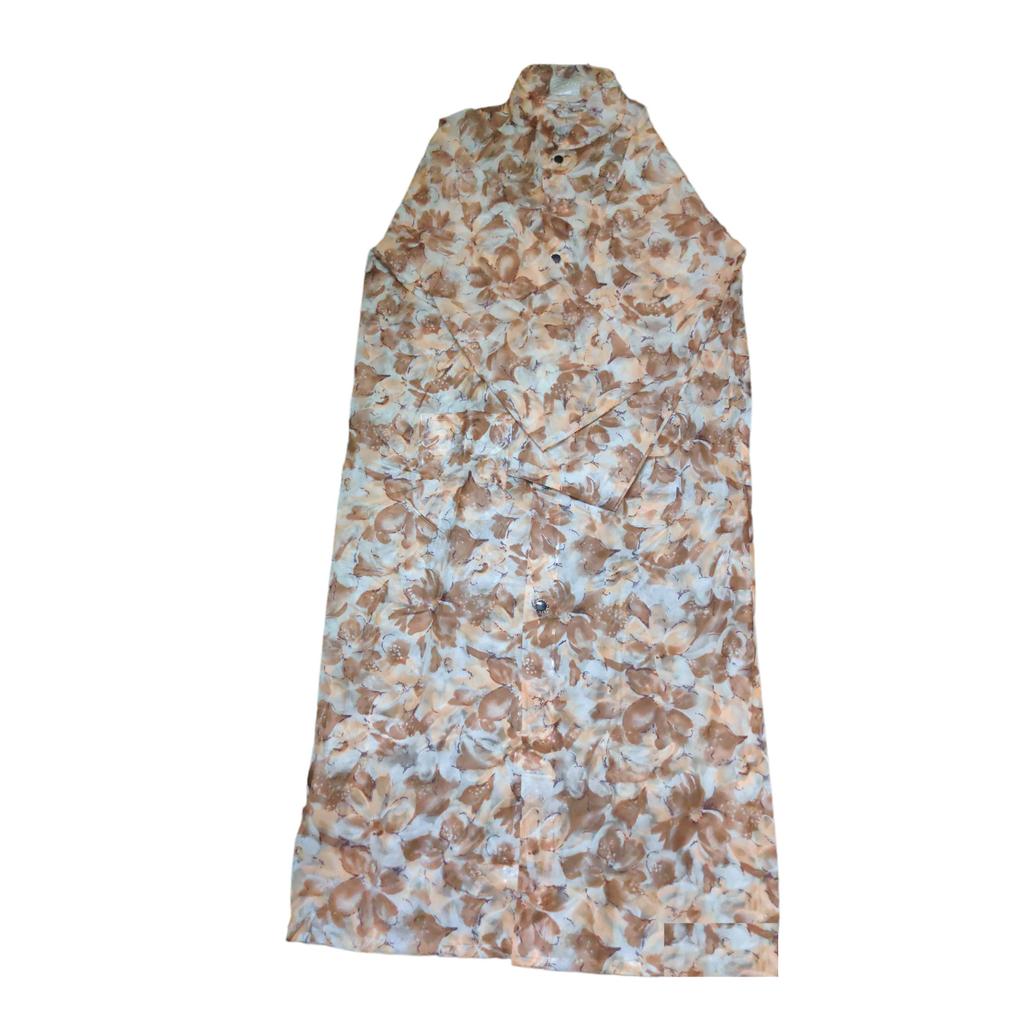 @ Flower Printed Rain Coat With Removable Cap For Unisex MJ-239-60%OFF
