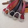 Leather Belt Women Versatile Belt With Antique Buckle For Casual Wear Office