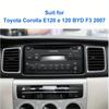 2 Din Car Radio 9'' Face Frame ForToyota Corolla E120 E 120 for BYD F32007-2011 Dashboard Fascia Stereo Panel Dash Kit