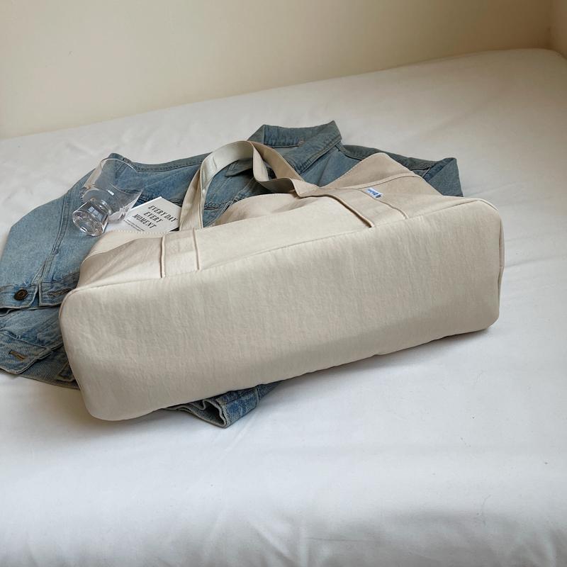 Duża pojemność płócienna torba typu tote torba damska na ramię