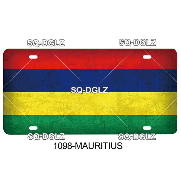 [SQ-DGLZ] M-P Country Flag 15x30cm Metal Sign Vintage Plaque Tin Sign Wall Decor For Bar Pakistan/Netherlands/Malaysia