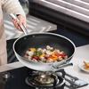 KOBACH 304 Stainless Steel Honeycomb Wok