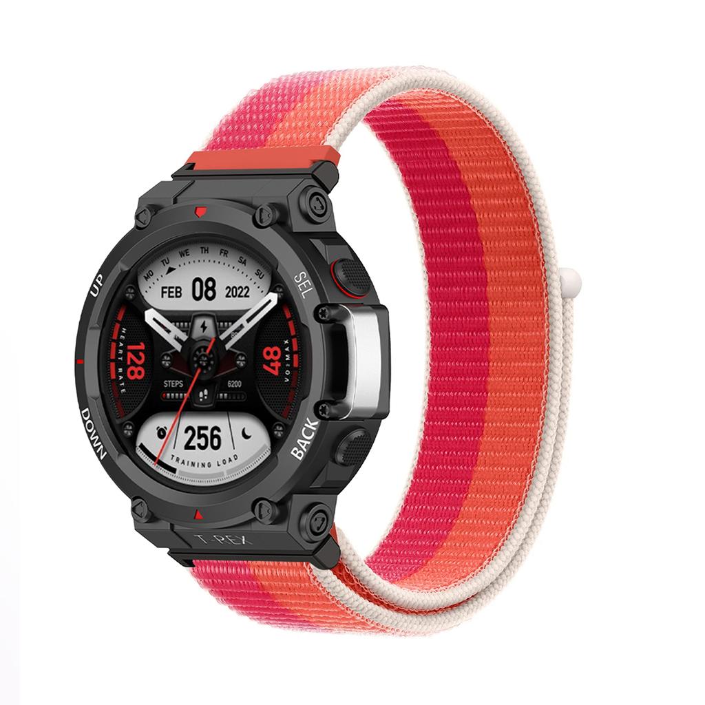 Nylon Loop Strap For Huami Amazfit T-REX 3/2 Smart Watch Band Women Men Bracelet For Amazfit T-Rex/T-Rex Pro Wristband Correa