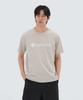 SNOWPEAK APPAREL Askin Big Logo Short Sleeve T-Shirt (S25Mufts67) Sand Beige