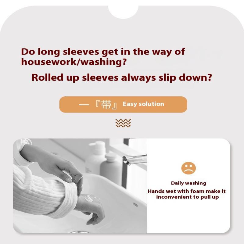 1 Pair Fashion Shirt Cuff Arm Ring Suit Sleeve Holder Anti-Slip Clip Cuff Strap Tightening Belt Ladies Elastic Headband Fixed St