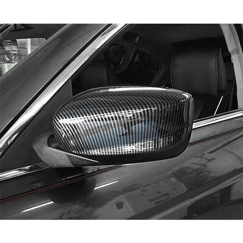 1 Pair Left Right Rearview Mirror Cover Cap Fit For Acura ILX Sedan     2018 2017 2016 2015 2014 2013