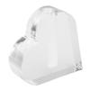 Heart Shaped Rose Stand Transparent Acrylic Plated Rose Flower Stand Shelf Decoration for Single Real Rose