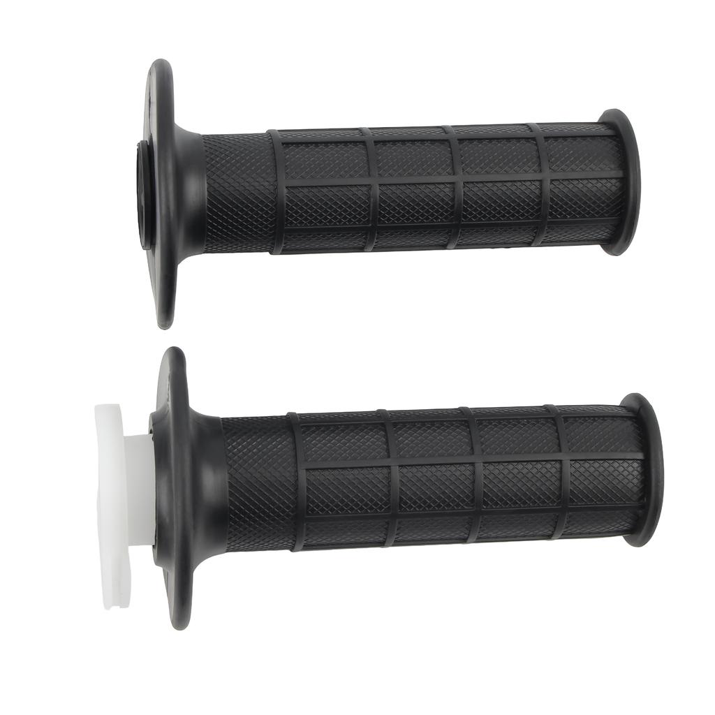 Motocross Gasgriffe 22mm Schwarz Enduro Für Yamaha Honda Kawasaki 110-250CC ATV UTV Motorrad Universelle Teile