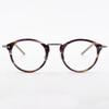 [ALO:CTZEN] Venezia Classic Combination Eyeglass Frame CI9712B 0711G Purple Beige/Silver