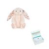 JELLYCAT Bonnie Rabbit Series Girl's Flower Cloth Cherry Blossom Pink Bonnie Rabbit China Limited Soothing Doll Plush Doll 18cm/31cm/51cm Height