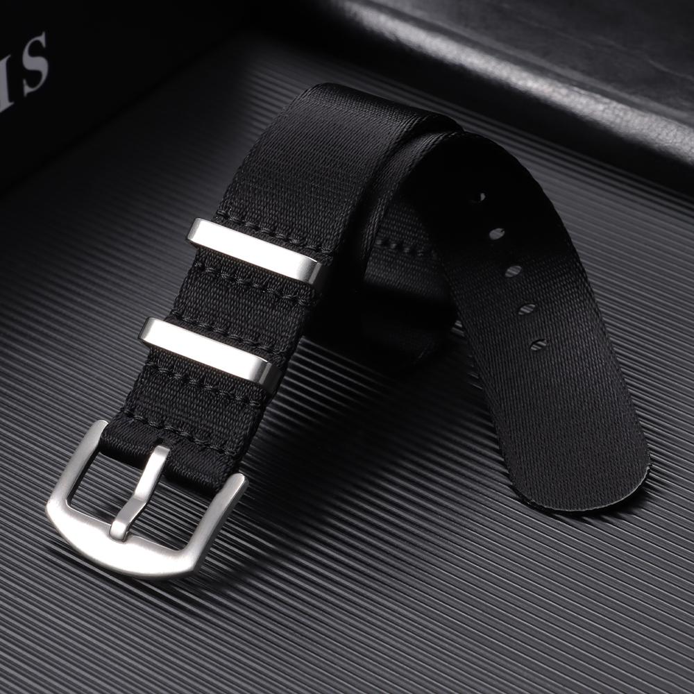20mm 22mm Nylonowy Pasek do Zegarka Premium Wygodny Miękki Pasek do Zegarka dla Mężczyzn Kobiet Omega Paski do Zegarków Akcesoria Zamienne do Zegarków