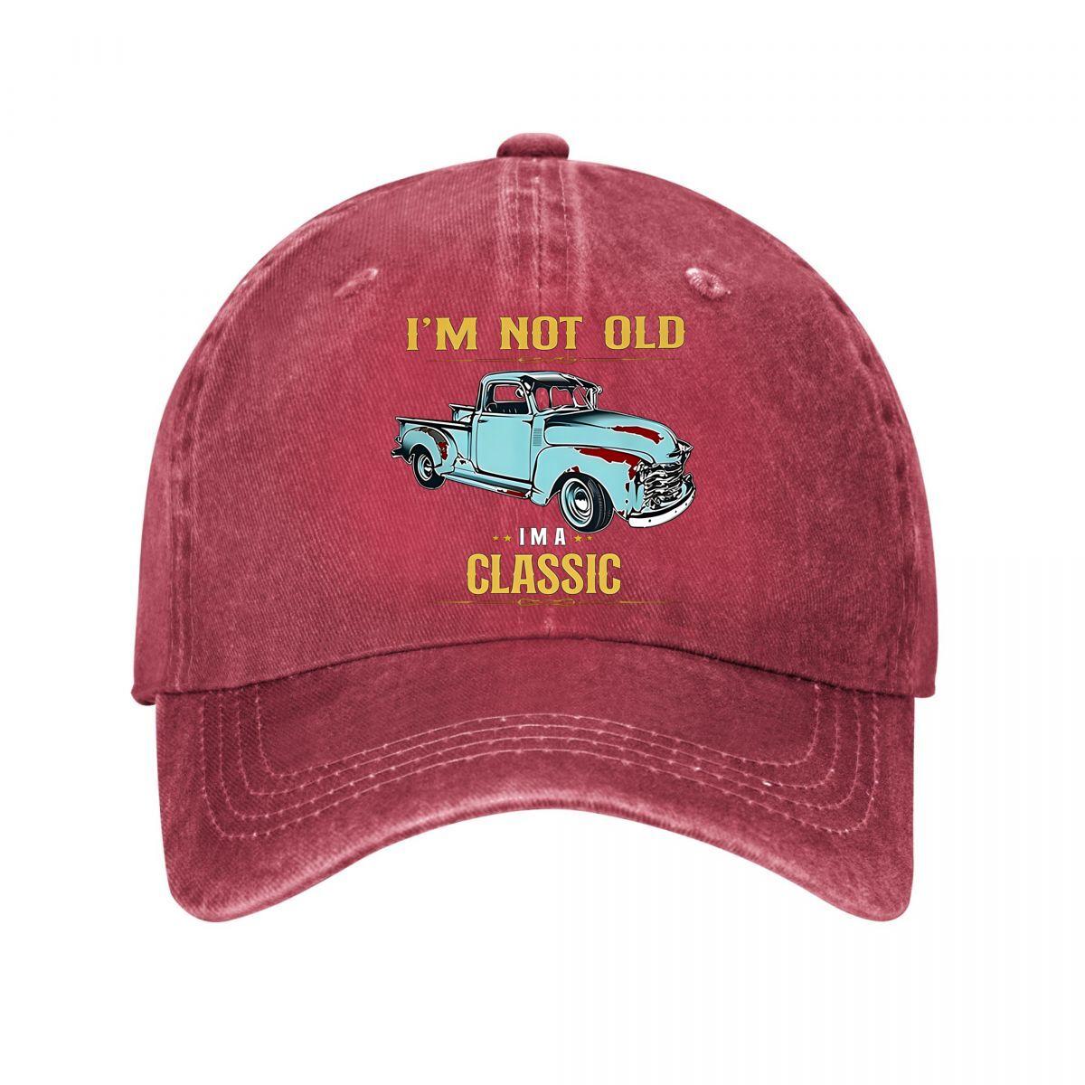 Im Not Old Classic Vintage Baseball Cap Washed Baseball Cap Adjustable