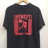 Vtg Heresy Band Gift For Fans Cotton Black S-5XL Unisex T Shirt SE805 Unisex T-Shirt