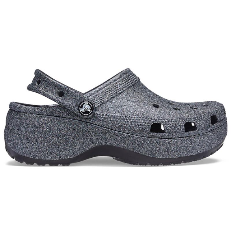 Crocs Classic Clog EVA Shining Cloud Sandals Women's Black
