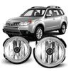 2Pc Front Bumper Fog Light Replacement Daytime Running Lamp 84501-SC050 84501-SC040 for Forester 2008-2012 STI 2008-2010