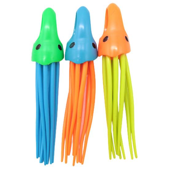 3Pcs Diving Pool Pool Toys for Kids Octopus Summer Diving Fish Training Toys Swimming Pool Game