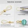 S925 Sterling Silver Beading Clasps for DIY Bracelet and Necklace Jewelry