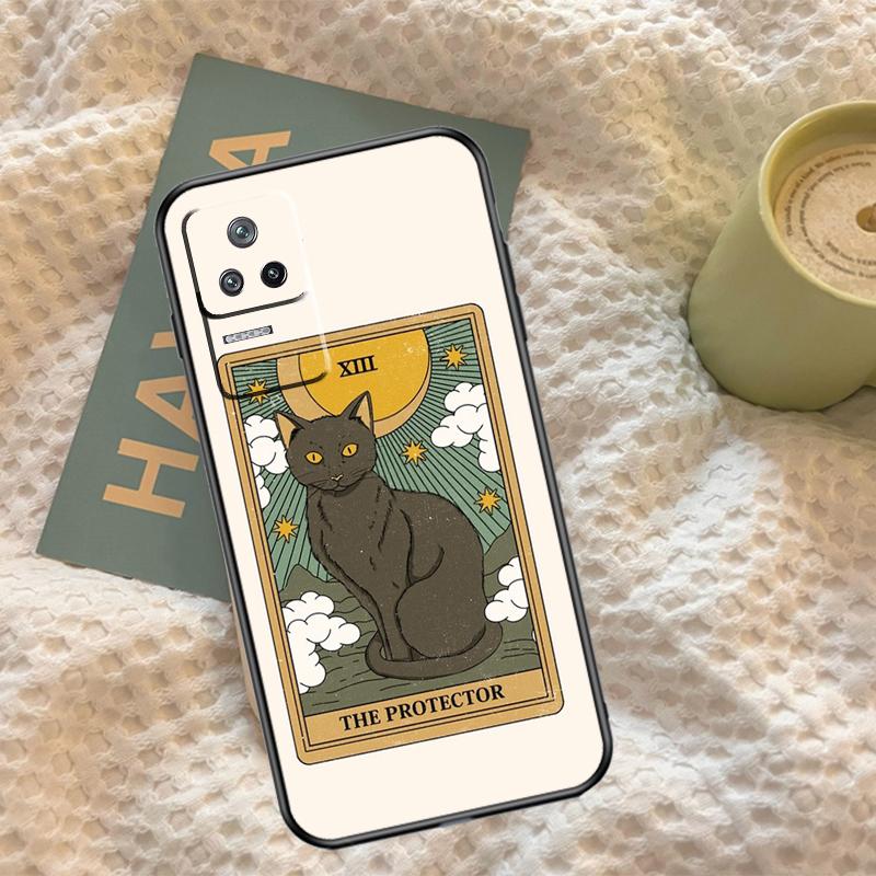 Tarot Card Cute Art Cats Case For Xiaomi 15 Ultra 13 14 11T 12T 13T 14T Pro POCO X7 Pro F5 F6 M6 X3 X5 X6 Pro Cover