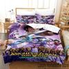 Impressão 3D Anime Saint Seiya Conjunto de Cama Meninos Meninas Solteiro Queen King Size Capa de Edredom Fronha Cama Meninos Adulto Têxtil para Lar