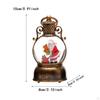 Christmas Snow Globe Lantern Musical LED Decorative Decoration for Fireplace Party