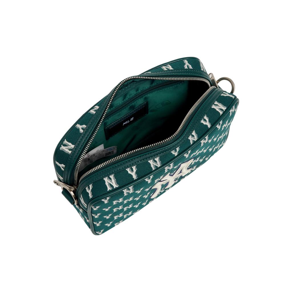 New MLB Monogram Collection Polyester Tofu Bag, Combo Bag, Camera Bag, Shoulder Bag, Crossbody Bag Unisex Jasper 3ACRM012N-50GND