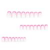 Square Press On Nails Designs Fake Nails Glue On Nails Artificial Acrylic Nails 24pcs Stick On Nails for Women Girls