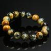 Hongchu Crystal Natural Tiger Eye Stone Bead Bracelet Natural Dreamy Tiger Eye Stone Colorful Tiger Eye Stone Bracelet