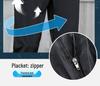Men's Plus Size Quick-Dry Ice Silk Straight-Leg Pants for Summer Outdoor Work