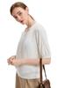 Summer Short Lightweight Knit Crew Silk UV Slimming Summer Front Suitable for Air Conditioning XS [VETLURY] Women's Cardigan, Sleeve, Top, Neck,