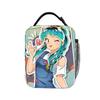 Urusei Yatsura Anime Lunch Bag  Cute Lunch Box Travel Portable Zipper Thermal Tote Handbags For Adult Waterproof Cooler Bag