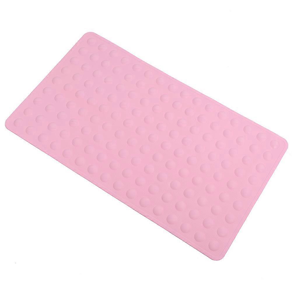 Non-Slip Rubber Bath & Shower Safety Mat, Pink