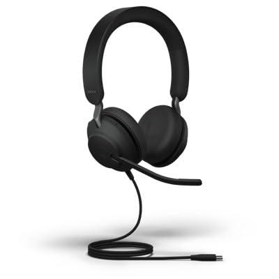 Jabra Evolve2 40 SE Headset Wired Stereo Black